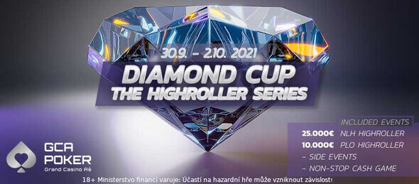 Diamond Cup se vrací ve speciálním high roller vydání