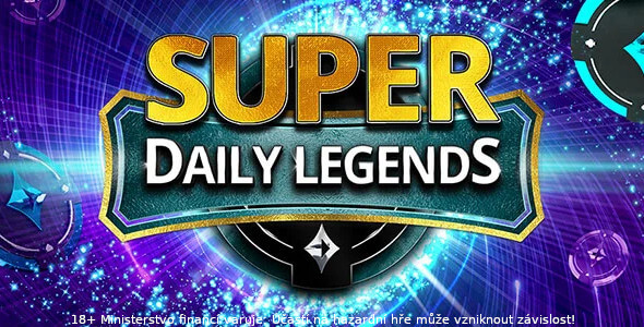 Štavnaté garance v nových Super Daily Legends na partypokeru