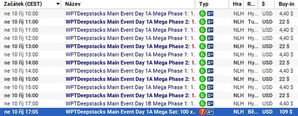 Kvalifikujte se do Main Eventu WPTDeepStacks Online od čtyř dolarů