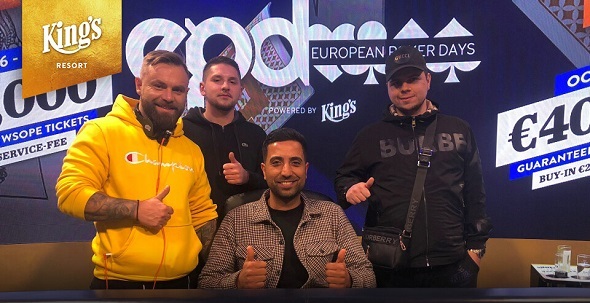 Hussein Said vítězí v European Poker Days
