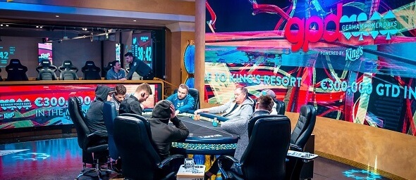Sledujte live stream finále German Poker Days z King's Resortu
