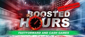 Boosted Hours na partypokeru dvojnásobí cashback body