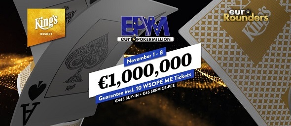 Milionový listopad začíná, EPM v King's garantuje €1,000,000