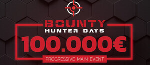 Bounty Hunter Days se vrací s garancí €100,000