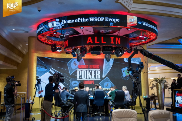 WSOP Europe 2021 v King's Resortu garantuje €11 milionů na výhrách