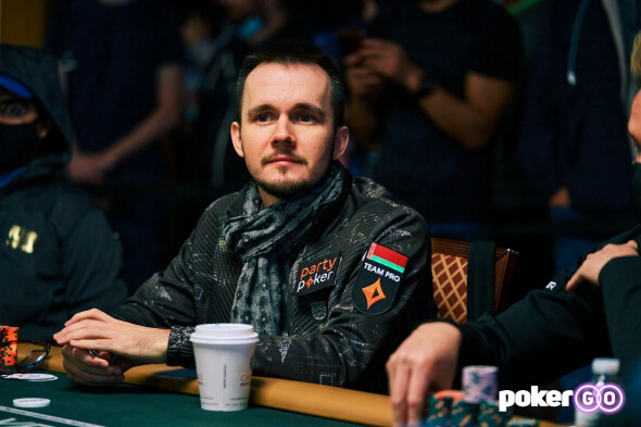 Mikita Badziakouski, ambasador herny partypoker, v $50K High Rolleru WSOP 2021 vyhrál první zlatý náramek své kariéry
