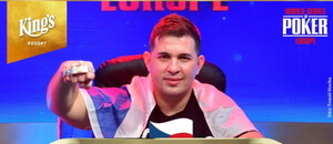 Josef Guláš mladší, mistr Evropy v pokeru pro rok 2021 a vítěz zlatého náramku z World Series of Poker