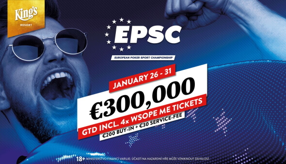 EPSC 2022 v King's Resortu garantuje €300 tisíc