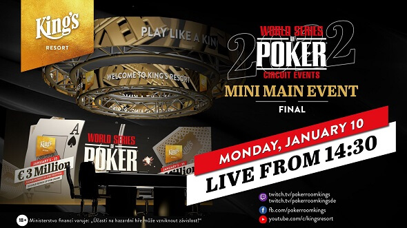 Sledujte přímý přenos finále Mini Main Evenrtu WSOP Circuit