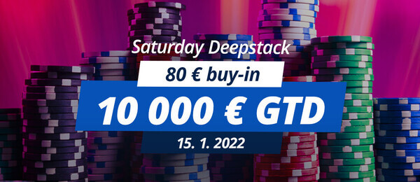 Vrcholem druhého lednového týdne bude Saturday Deepstack