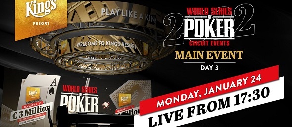 Sledujte přímý přenos semifinále Main Eventu WSOP Circuit z King's Resortu Rozvadov