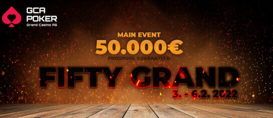  Grand Casino Aš: Fifty Grand o €50,000 GTD se vrací!  