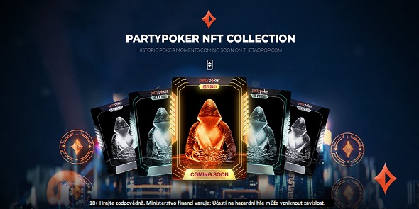 Online herna partypoker vydá vlastní partypoker NFT (non-fungible tokeny)