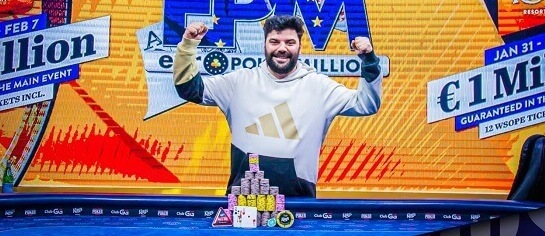 Danilo Cisternino zvítězil v Euro Poker Millionu v King's Resortu. Čech Přemysl Rada skončil třetí, Michal Krapinec pak dvanáctý