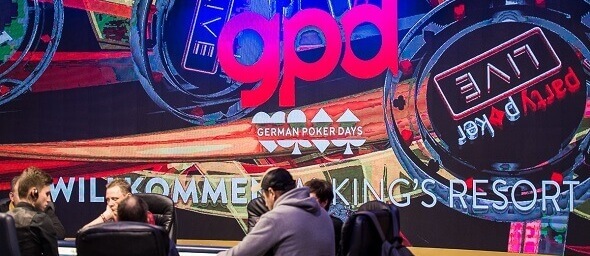 Únorový Main Event German Poker Days v King's Resortu garantuje €300 tisíc. Prvním flightem prošli i dva Češi.