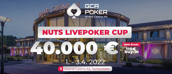 Nuts Livepoker Cup v Grand Casinu garantuje €40,000