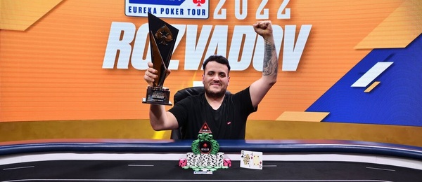 Šampion Main Eventu Eureka Poker Tour Giorgio Montebelli