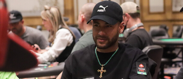 Neymar si zahrál poker na WSOP