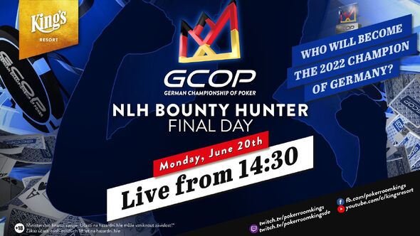 Bounty Hunter GCOP můžete sledovat na live streamu