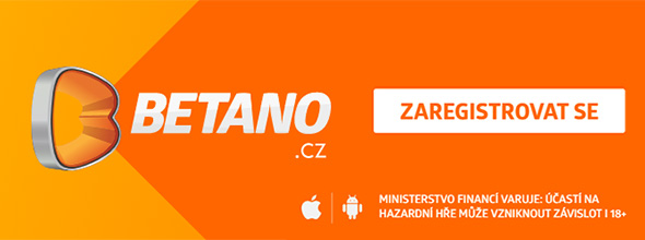 Zaregistrujte se u sázkové kanceláře Betano ZDE