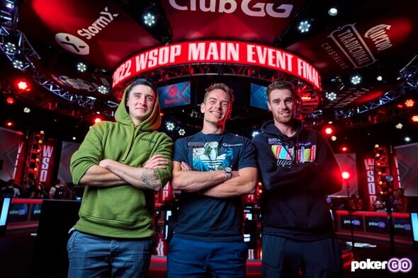 Nejlepší trojice ME WSOP