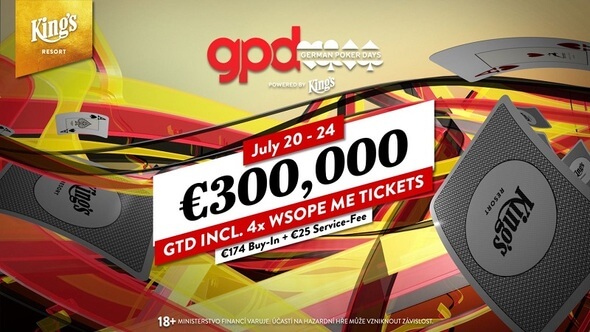 V Kings Casinu GPD s garancí €300.000