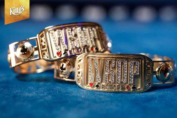 15 náramků se rozdá na WSOP Europe 2022 v Kings Casinu