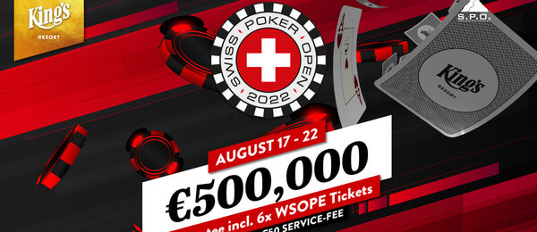 Swiss Poker Open August 2022