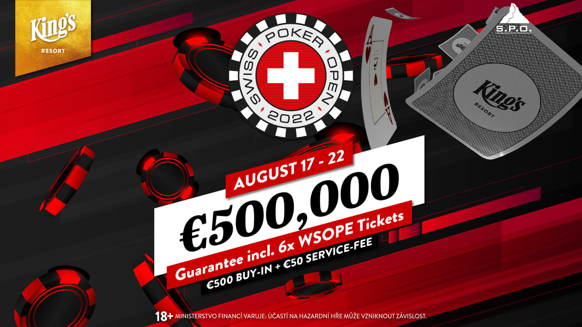 Swiss Poker Open August 2022