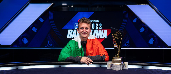 Giuliano Bendinelli vítězí v EPT 2022 Barcelona Main Eventu