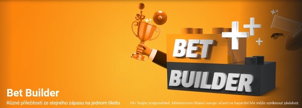 Bavte se s funkcí Bet Builder od Betana