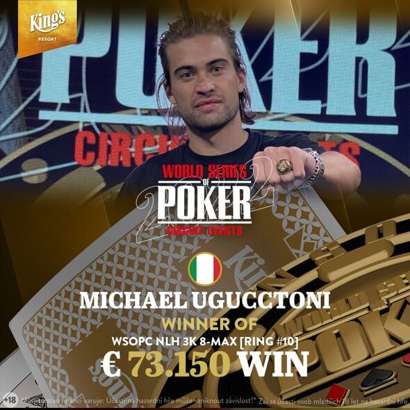 Ital Ugucctoni vyhrál náramek v 3k NLH