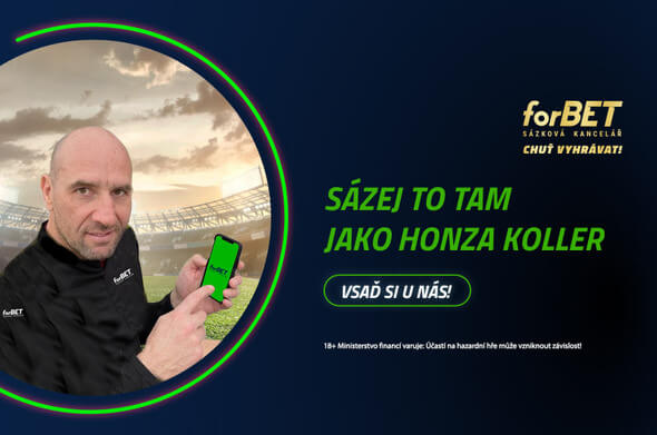 Jan Koller je tváří online sázkové kanceláře forBET