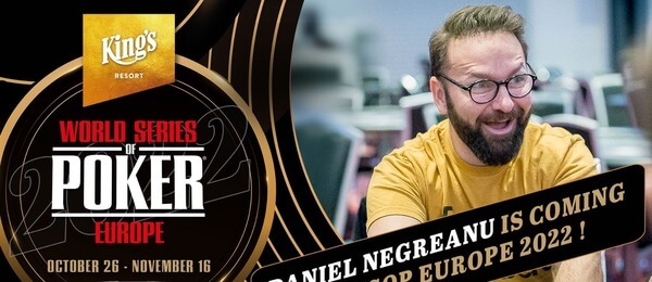 Daniel Negreanu zavítá opět do King's na WSOPE 2022