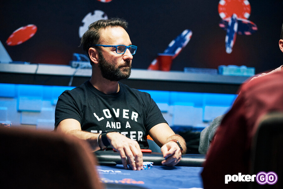 Daniel Negreanu na US Poker Open 2021 od PokerGO.com