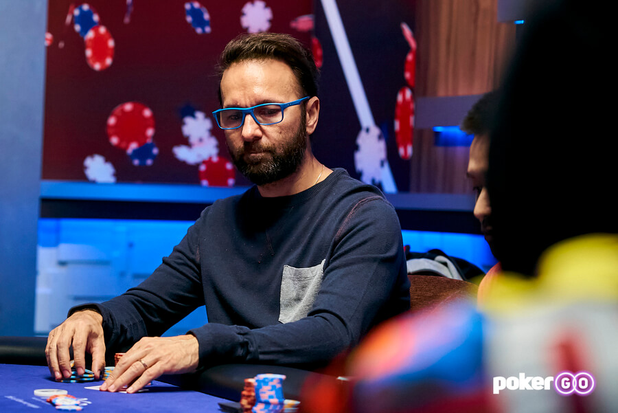 Daniel Negreanu na US Poker Open 2021 od PokerGO.com