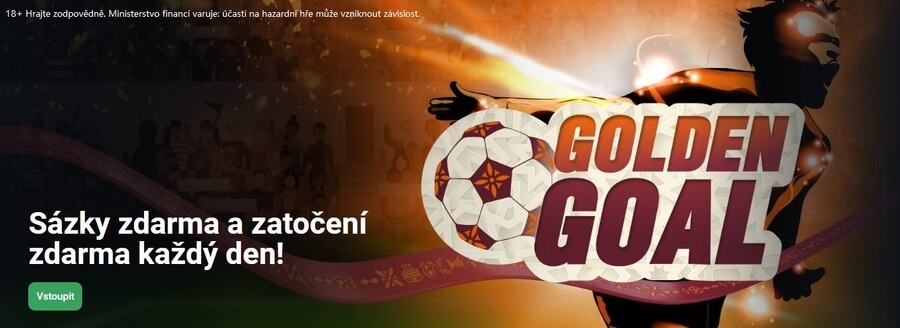 Zahrajte si Golden Goal u Betana