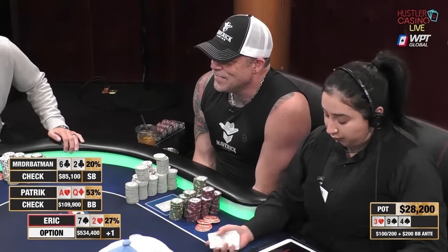 Eric Persson a jeho cash game klasika se 72o