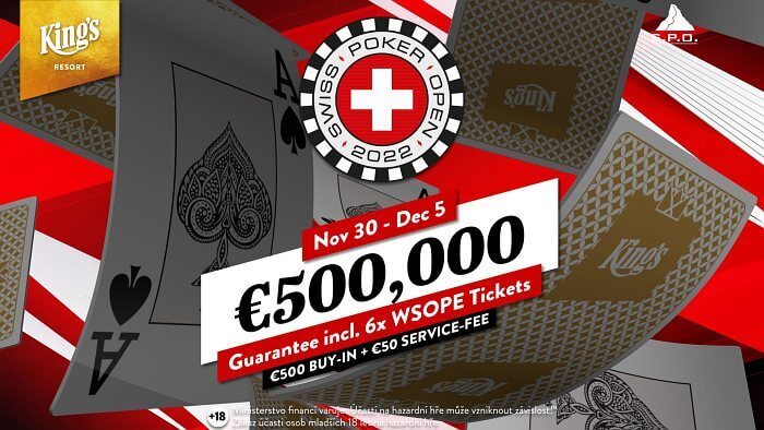 Swiss Poker Open opět v King's Resortu