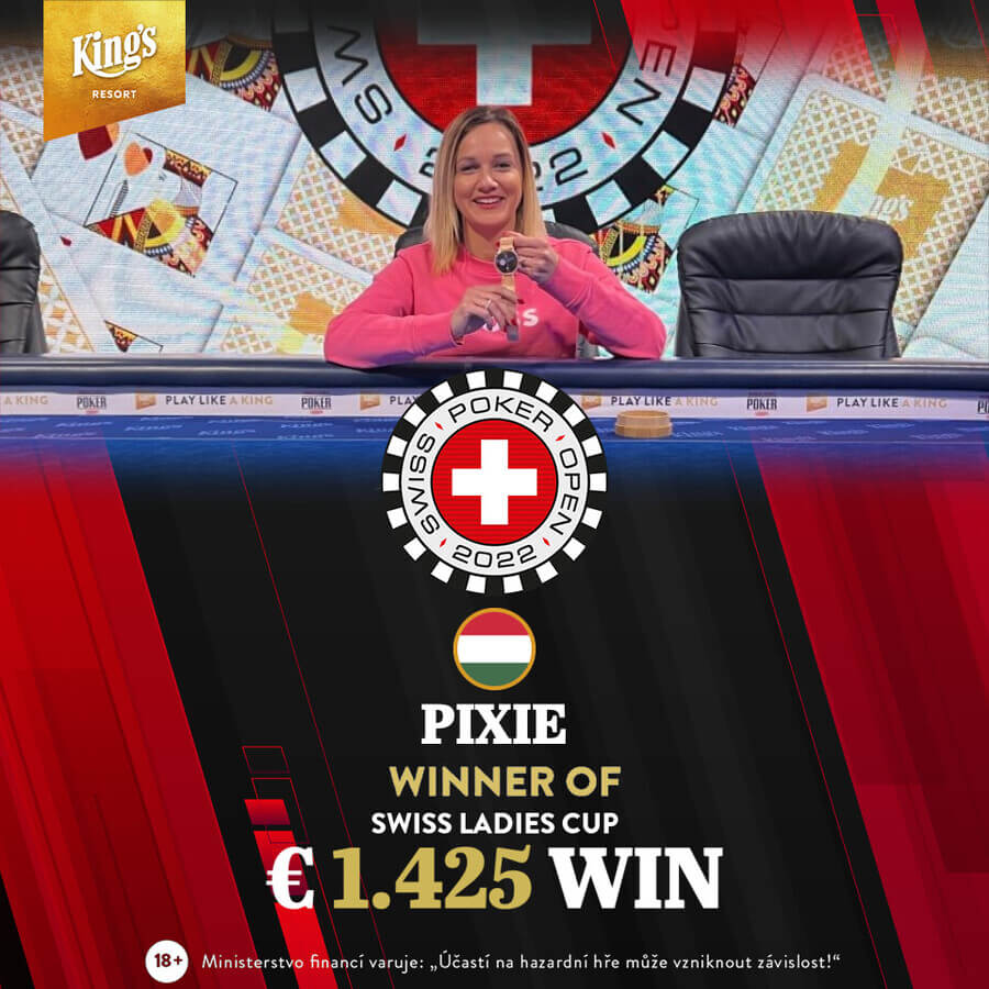 Pixie z Maďarska je vítězkou Swiss Ladies Cupu