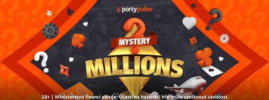 Zahrajte si Mystery Millions na Party Pokeru