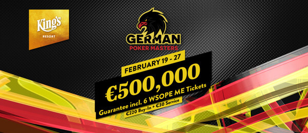 German Poker Masters tento týden v King's Casinu