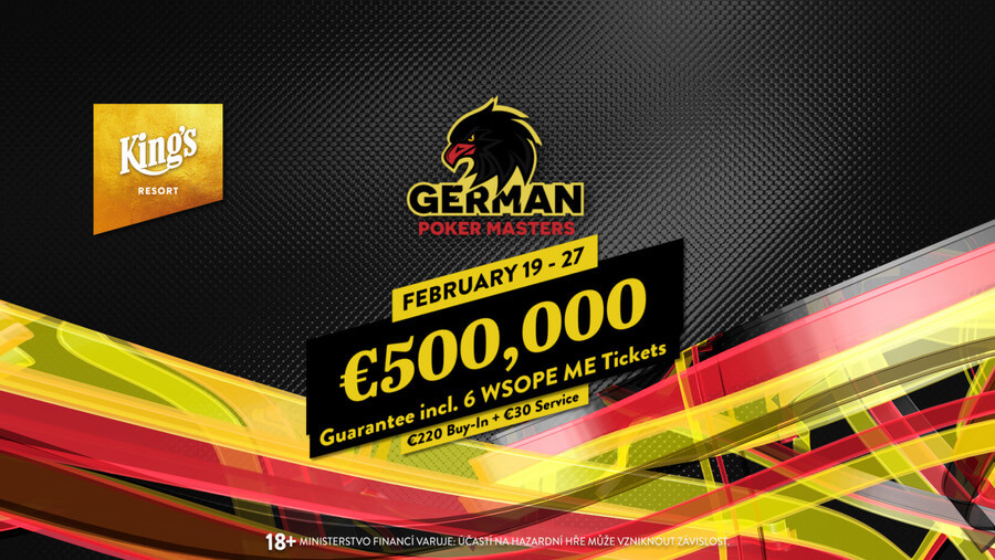 German Poker Masters tento týden v King's Casinu
