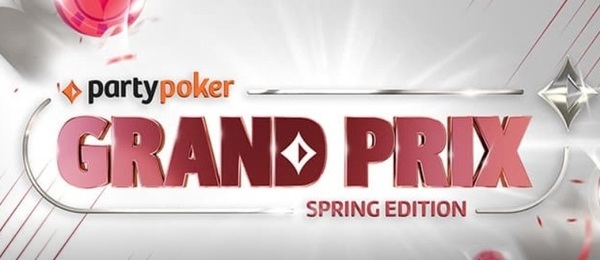 Jarní edice Grand Prix běží právě na online herně Party Poker 