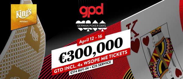 German Poker Days tento týden v King's Casinu