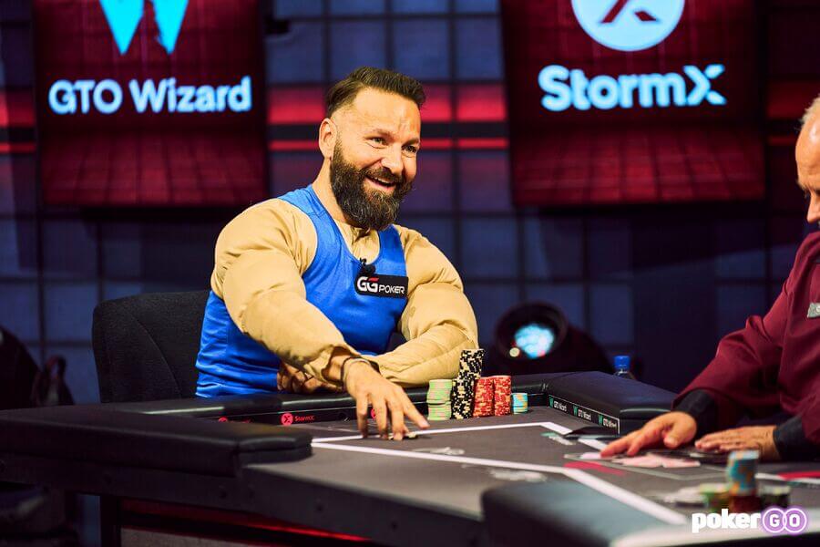 Daniel Negreanu v pořadu High Stakes Duel na PokerGO.com