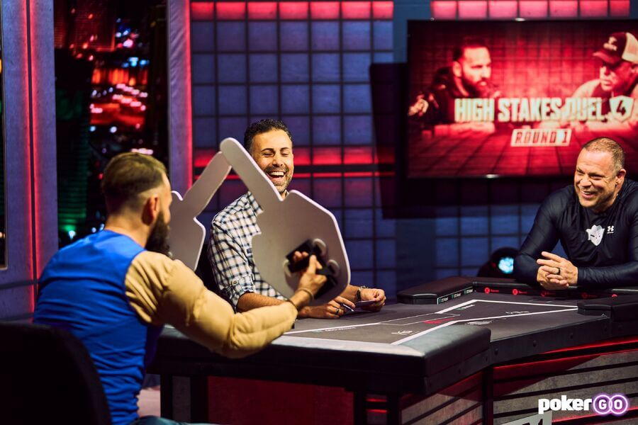 Daniel Negreanu v pořadu High Stakes Duel na PokerGO.com