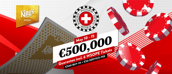 King's Resort: Swiss Poker Open Main Event garantuje 500 tisíc eur