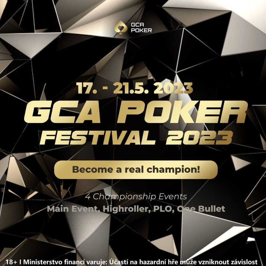 Tento týden se v Aši koná GCA Poker Festival 2023