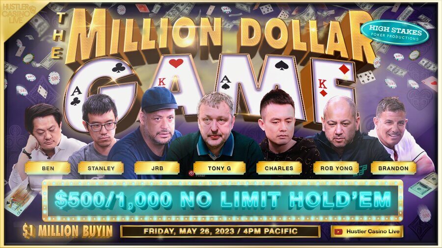 Million Dollar Game na Hustler Casino Live